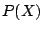 $P(X)$